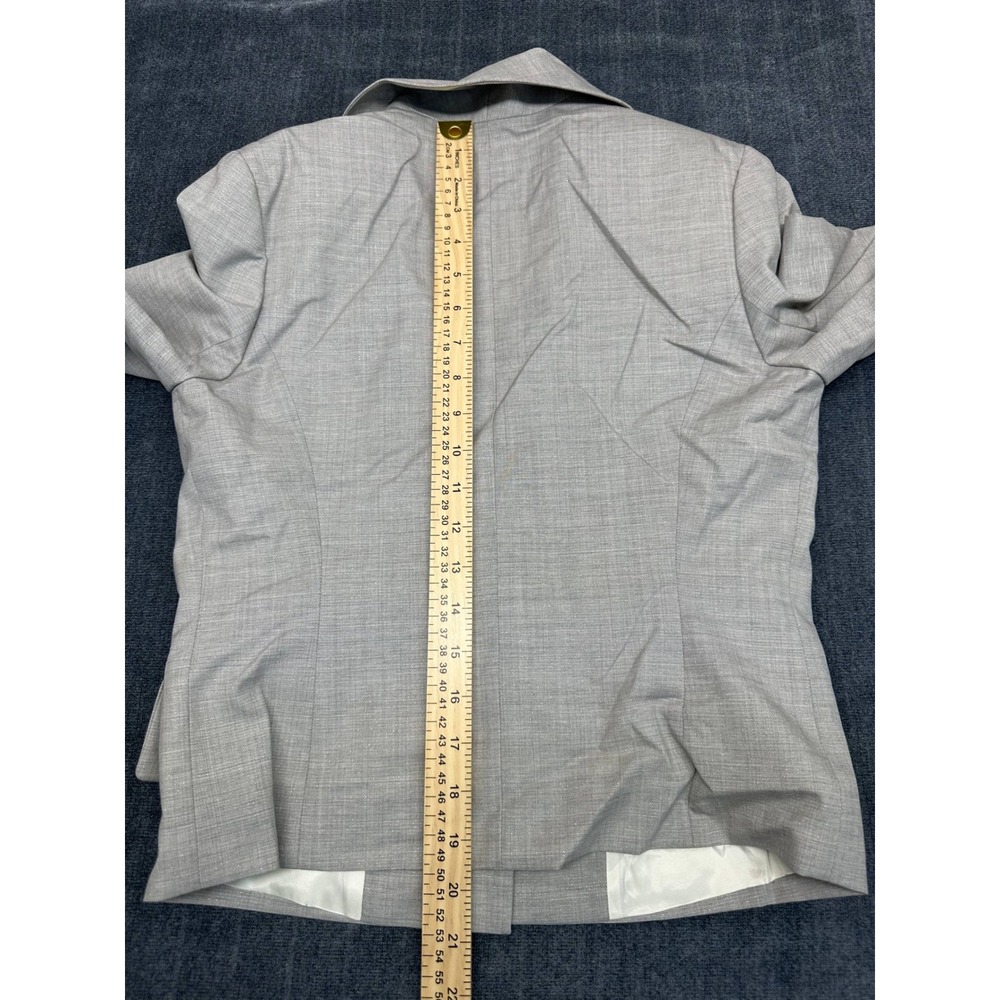 Eleventy Light Gray Tailored Women's Blazer - Picture 16 of 16